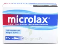 Microlax Sorbitol Citrate Et Laurilsulfoacetate De Sodium S Rect En Récipient Unidose 12récip-unidoses-can/5ml à Chelles