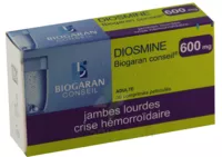 Diosmine Biogaran Conseil 600 Mg, Comprimé Pelliculé à Chelles