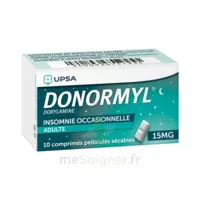 Donormyl 15 Mg Comprimés Pelliculés Sécables T/10 à Chelles