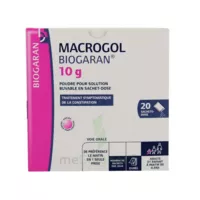 Macrogol Biogaran 10 G, Poudre Pour Solution Buvable En Sachet-dose à Chelles