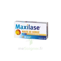 Maxilase Alpha-amylase 3000 U Ceip Comprimés Enrobés Maux De Gorge B/30 à Chelles