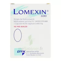 Lomexin 600 Mg Caps Molle Vaginale Plq/1 à Chelles